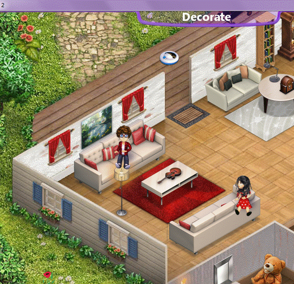 White Couch Red  Cushions gif.gif