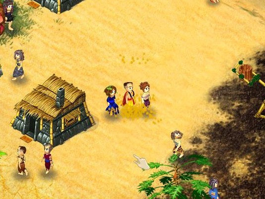 Chief Strong with his two grandchildren, Honey and Coba.jpg