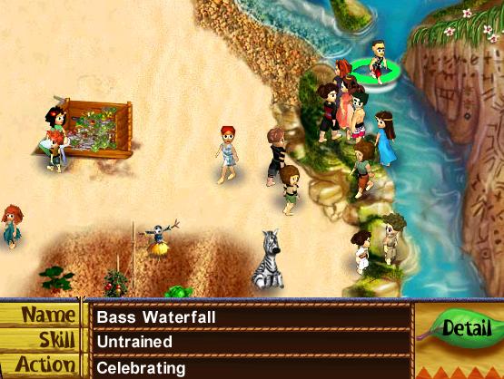 Celebrating the vines cleared.JPG