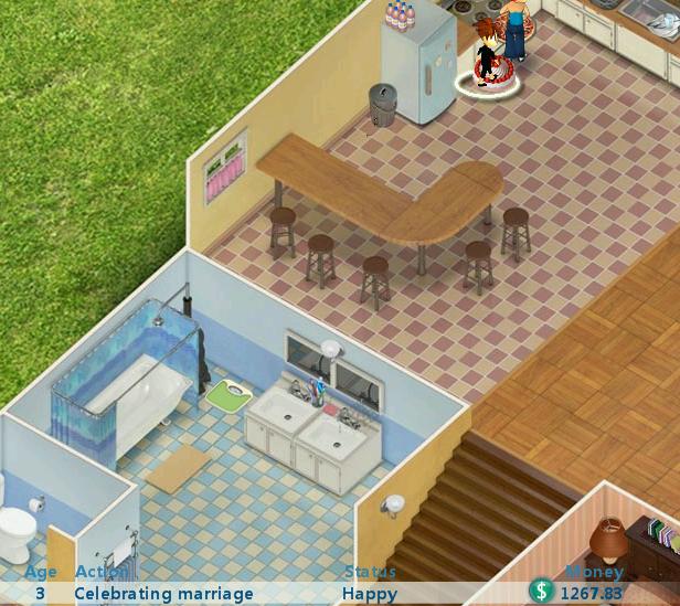 Little adopted girl celebrates marrage.JPG